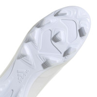adidas X Crazyfast.4 Gazon Naturel Gazon Artificiel Chaussures de Foot (FxG) Blanc
