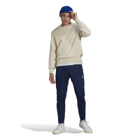 adidas Entrada 22 Pantalon d'Entraînement Bleu Foncé Blanc