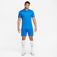 Nike Dri-FIT Academy 23 Polo Bleu Bleu Foncé Blanc