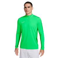Nike Dri-FIT Academy 23 Haut d'Entraînement 1/4-Zip Vert Blanc