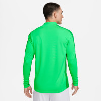 Nike Dri-FIT Academy 23 Haut d'Entraînement 1/4-Zip Vert Blanc