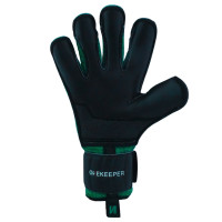 Onekeeper Solid Robusto Keepershandschoenen Zwart Groen