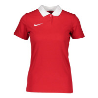 Nike Dri-Fit Park 20 Polo Dames Rood Wit