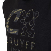 Cruyff Xinner Sweat à Capuche Enfants Noir Doré