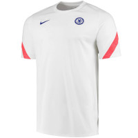 Maillot d'entraînement Nike Chelsea Strike 2020-2021 Blanc