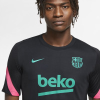 Nike FC Barcelona Strike Trainingsshirt 2020-2021 Zwart