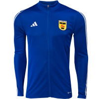 adidas SC Cambuur Trainingsjack 2023-2024 Blauw Wit