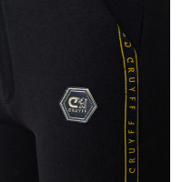 Pantalon de jogging Cruyff Gamer pour enfants, noir et doré