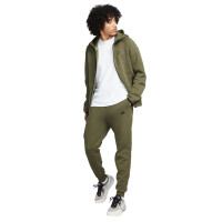 Nike Tech Fleece Sportswear Trainingspak Olijfgroen Zwart