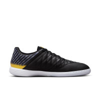 Nike Lunargato II Chaussures de Foot en Salle (IN) Noir Bleu Foncé Jaune