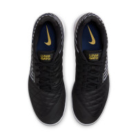 Nike Lunargato II Chaussures de Foot en Salle (IN) Noir Bleu Foncé Jaune