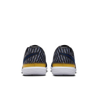 Nike Lunargato II Chaussures de Foot en Salle (IN) Noir Bleu Foncé Jaune