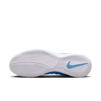 Nike Lunar Gato II Zaalvoetbalschoenen (IN) Blauw Wit