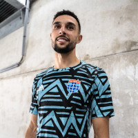 adidas PEC Zwolle Warming-up Trainingsshirt 2023-2024 Kids Blauw Zwart