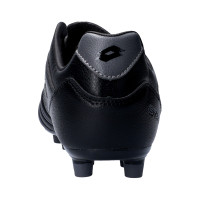Lotto Stadio 300 III Gras Voetbalschoenen (FG) Zwart