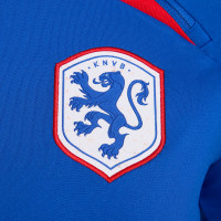 Nike Pays-Bas Haut d'Entraînement 2023-2025 Femmes Bleu Rouge Blanc