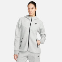 Nike Tech Fleece Sportswear Survêtement Femmes Gris Clair Noir
