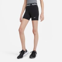 Nike Pro Short Collant Filles Noir Blanc