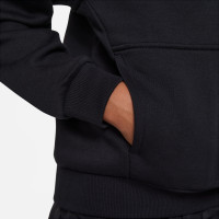 Nike Mbappé Trainingspak Hooded Kids Zwart Lichtblauw Geel Oranje