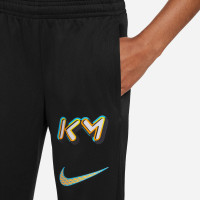 Nike Mbappé Trainingspak Hooded Kids Zwart Lichtblauw Geel Oranje