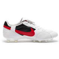 Nike Premier III Gras Voetbalschoenen (FG) Wit Rood Zwart