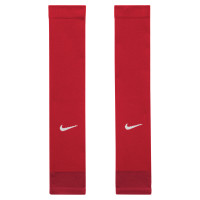 Nike Strike Manchons Chaussettes Rouge Blanc