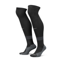 Nike Strike Chaussettes de Foot Noir Gris Foncé Blanc