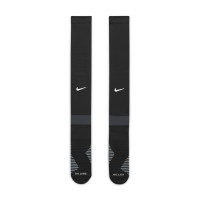 Nike Strike Chaussettes de Foot Noir Gris Foncé Blanc
