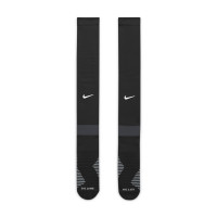 Nike Strike Voetbalsokken Zwart Donkergrijs Wit