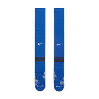 Nike Strike Chaussettes de Foot Bleu Bleu Foncé Blanc