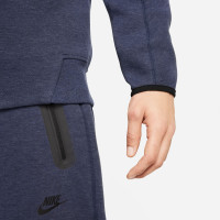 Nike Tech Fleece Sportswear Sweat-Shirt Bleu Foncé Noir