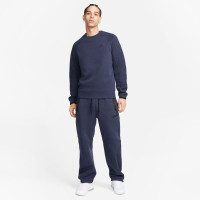 Nike Tech Fleece Sportswear Sweat-Shirt Bleu Foncé Noir