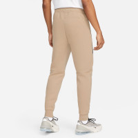 Nike Tech Fleece Sportswear Pantalon de Jogging Beige Noir