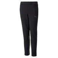 PUMA TeamCup Casual Trainingsbroek Kids Zwart Donkergrijs