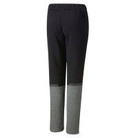 PUMA TeamCup Casual Trainingsbroek Kids Zwart Donkergrijs