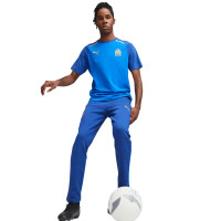 PUMA Olympique Marseille Pantalon d'Entraînement 2023-2024 Bleu Or