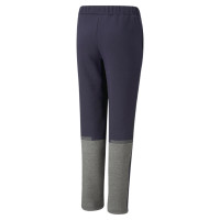 PUMA TeamCup Casual Trainingsbroek Kids Donkerblauw Grijs Donkergrijs