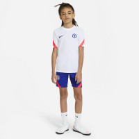 Nike Chelsea Strike Maillot d'Entraînement 2020-2021 Enfant Blanc