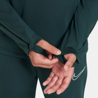 Nike Academy Trainingstrui 1/4-Zip Winter Warrior Kids Donkergroen Wit