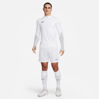 Haut d'entraînement Nike Dri-FIT Strike 23 1/4-Zip blanc gris noir