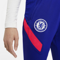 Pantalon d'entraînement Nike Chelsea Dry Strike 2020-2021 Enfants Bleu Rose