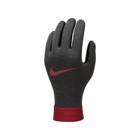 Nike Liverpool Academy Thermafit Handschoenen Kids Donkergrijs Zwart Rood