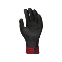 Nike Liverpool Academy Thermafit Handschoenen Kids Donkergrijs Zwart Rood