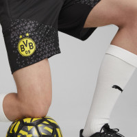 PUMA Borussia Dortmund Short d'Entraînement 2023-2024 Noir Jaune