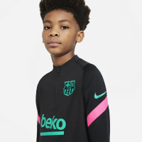 Nike FC Barcelone Dry Strike Haut d'Entraînement 2020-2021 Enfants Noir