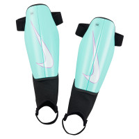 Nike Charge Scheenbeschermers Kids Turquoise Wit Paars