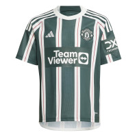 Maillot Adidas Manchester United Away 2023-2024 pour enfants