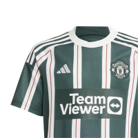 Maillot Adidas Manchester United Away 2023-2024 pour enfants