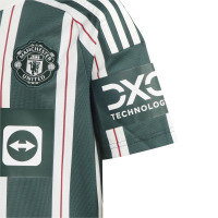 Maillot Adidas Manchester United Away 2023-2024 pour enfants