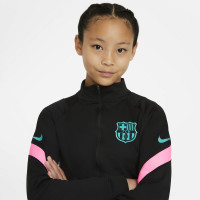 Nike FC Barcelone Dry Strike Survêtement CL 2020-2021 Enfants Noir Rose